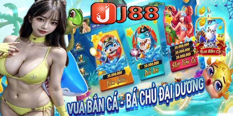 Bắn Cá J88 - Nơi Giải Trí Hàng Đầu với Đồ Họa 3D!